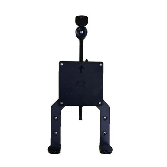 Cabide vertical para computador Notebook, clipe de garra auxiliar portátil sem furos, Sub-tela vertical, suporte longo e