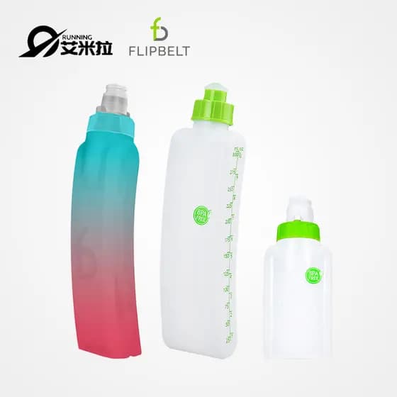 Flipbelt flipbelt garrafa de água corrente maratona garrafa de água esportes copo de água portátil copo de água macia gr