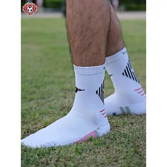 TOCKSOX Extraordinário Série Futebol Meias Médias Grosso Estilo Fino Antiderrapante Resistente ao Desgaste Embrulho Boa