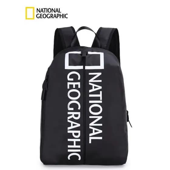 National Geographic Mochila Esportes Mochila de Viagem Casal Mochila Masculina Moda Casual Estilo Preppy Bolsa Escolar