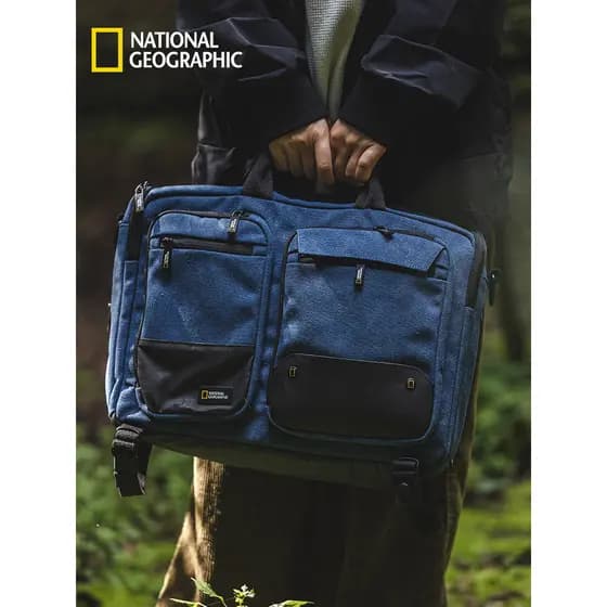 National Geographic mochila caminhadas ao ar livre Commuter mochila 52cm computador saco de armazenamento de três propós
