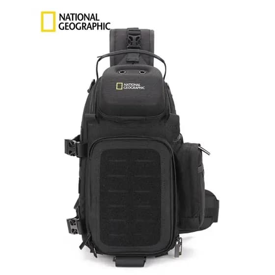 National Geographic Crise 4 Bolsa de ombro tática do mesmo estilo 16L Bolsa mensageiro tática de grande capacidade N2373