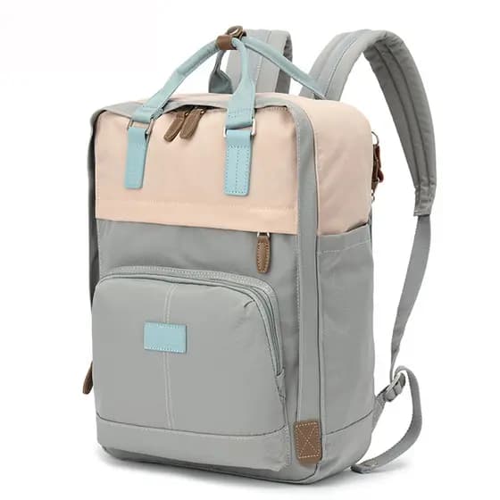 2026 nova versão Donut mochila feminina estudante da escola primária júnior escola secundária estudante universitário mo