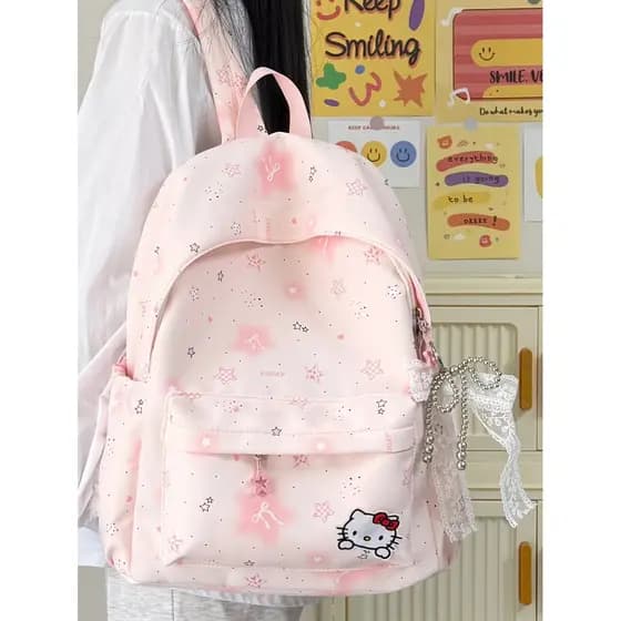 Mochila escolar francesa feminina estudantes universitários All-Match japonês ensino médio estudantes do ensino médio es