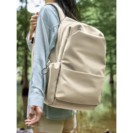 Mochila feminina trabalho Commuter 2026 novo estilo estudante do ensino médio saco de escola de grande capacidade ao ar