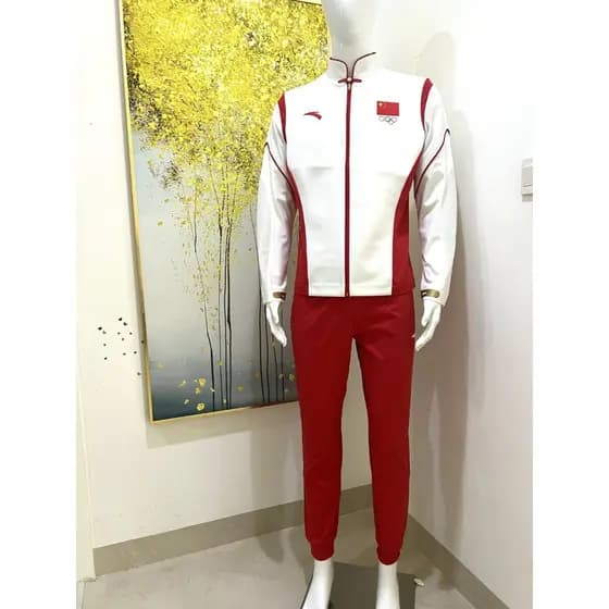 Genuíno ANTA/ANTA Equipe Chinesa Dragão Uniforme Terno Obtenha Prêmio Uniforme Nacional Terno