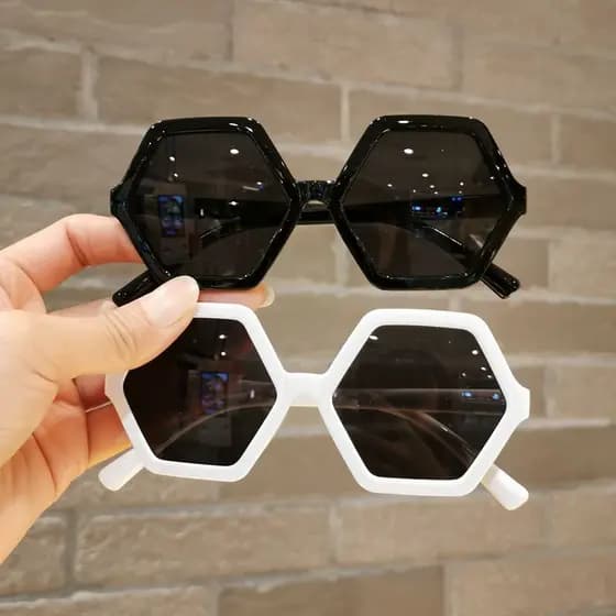 Óculos de sol infantis da moda, óculos legais para meninos e meninas, óculos bonitos exclusivos para bebês, Anti-ultravi