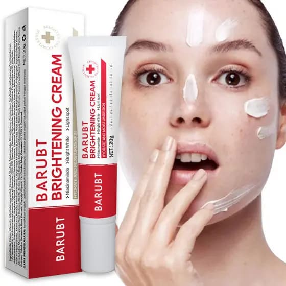 BARUBT Niacinamida Brightening Freckle Removal Cream 20g Iluminando o tom da pele, reduzindo manchas desbotadas, marcas