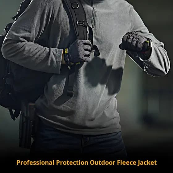 【Ideal para Outono】Outdoor Masculino/Feminino Moletom Casual Leve para Aquecer Pulôver