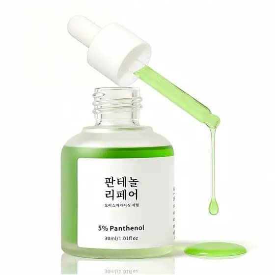 Sérum Facial com 5% de Pantenol (Vitamina B5) | Suporte para Barreira de Pele Sensível, Sérum Hidratante e Calmante pa
