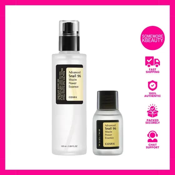 Essência de Mucina de Caracol COSRX Advanced Snail 96 100ml / 30ml