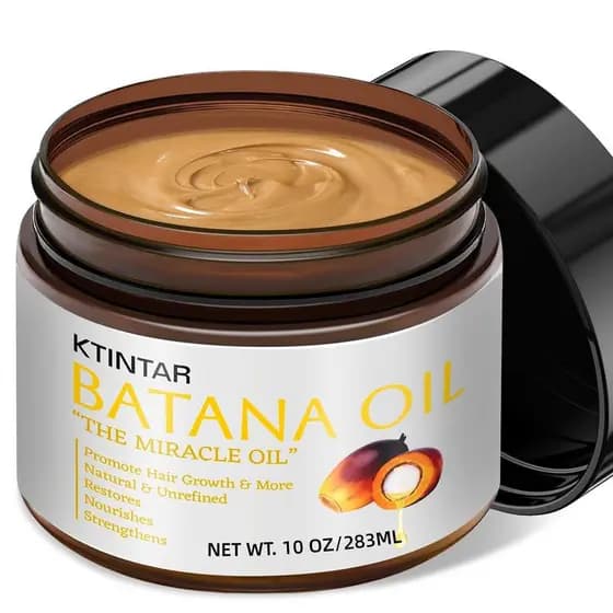 Óleo de Batana 100% Natural e Cru para Crescimento Capilar, Óleo para Crescimento Capilar Dr. Sebi Não Refinado e Orgâni