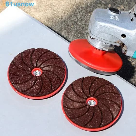Almofada De Polimento De Azulejo USNOW1 , Disco Corte De 80 Mm Com Borda De Moagem , Resistente Ao Desgaste