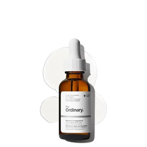 The Ordinary Retinol 1% em Esqualano, Sérum de Retinol de Alta Potência para Antienvelhecimento e Suavização da Pele