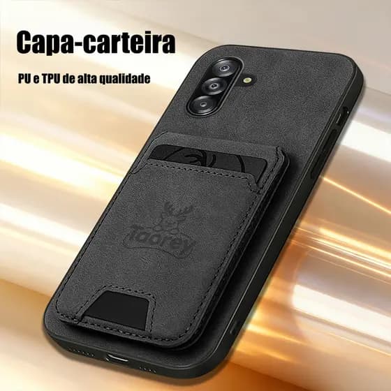 Para Samsung S26 Ultra S26 + S25FE S22 S23 S24 S25 Ultra Plus FE Flip Couro Carteira Caso Telefone Capa