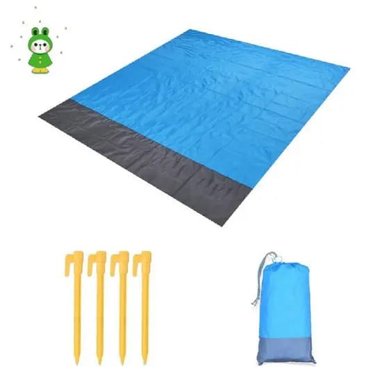 Tapete De Piquenique Ultra Fino Bolso À Prova De Umidade Almofada De Praia Impermeável Areia Super