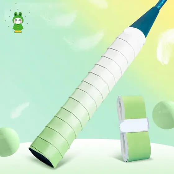 Fita Gradiente Para Raquete De Badminton , Macia , Antiderrapante , Absorvente De Suor