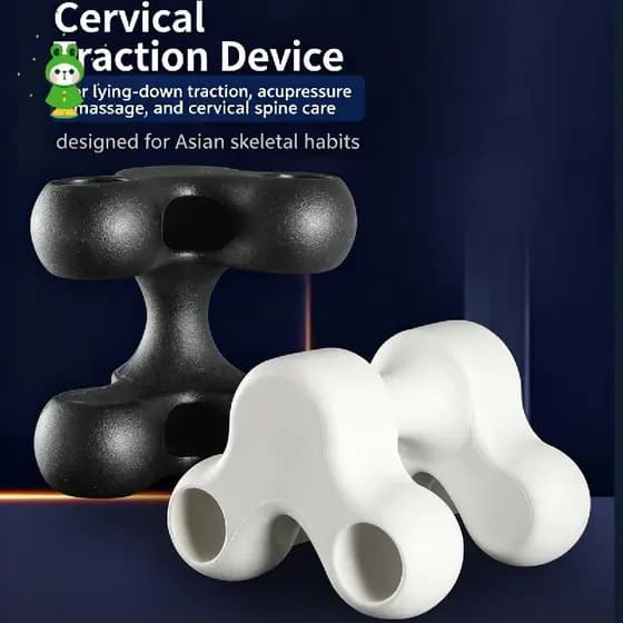 Ferramenta De Liberação Ocipital Pressue Ponto Pescoço Massageador Auto Massagem Cervical Manual Volta