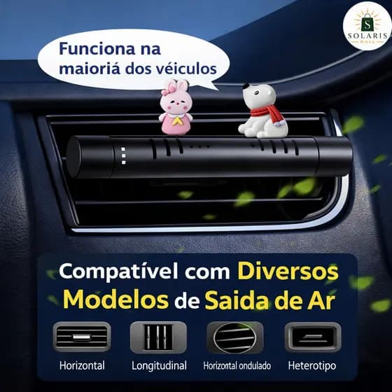 Kit clipe de aromaterapia para carro de ar, ar condicionado, Perfume, aromaterapia, purificador de ar