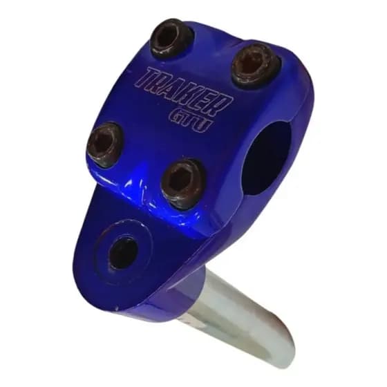 Mesa Suporte Bicicleta Guidão Cross BMX 21.1mm 4 Parafusos para Bike Aro 20 26
