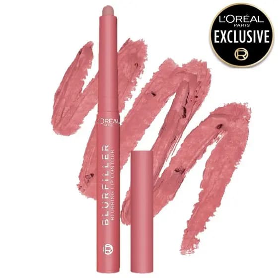 Blurfiller para Contorno Labial, Fórmula Construível, Linha, Definição, Contorno, L'Oreal Paris H1DP
