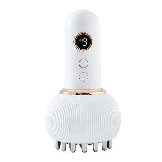 Ferramenta Profissional de Escultura Corporal e Drenagem Linfática - Dispositivo de Vibração Aquecido para Relaxamento P