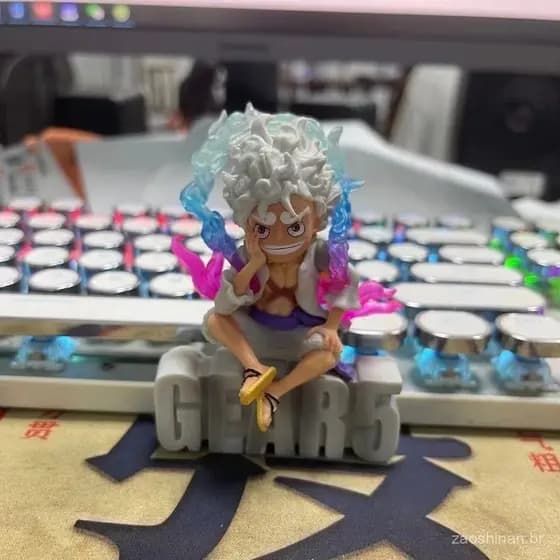 One Piece Sun Nika Luffy Gear 5 Action Figure Macaco Bonito D.Luffy Boneca Decorativa GNVP