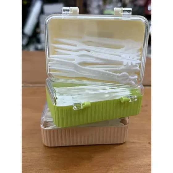 KIT COM 25PCS Garfos para Petiscos