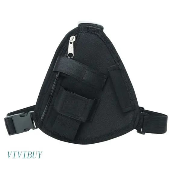 Colete Tático de Ombro Frontal VIVI com Alça Ajustável Bidirecional SAEX para UV5R UV82