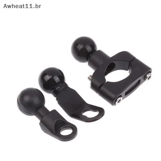 Awheat11 1 Conjunto 2.3cm Bola Braçadeira Braet Para Moto Suporte Do Telefone PJ10/PJ13/PJ18 Motocicleta Guiador Montage