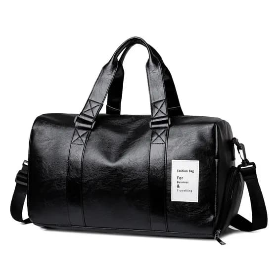 Bolsa esportiva repelente de água, resistente ao desgaste, Fitness, Yoga, viagem de curta distância, adequada, preto, ma