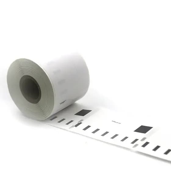 Rolo de papel de etiqueta térmica de três provas LW Papel de etiqueta em rolo de papel