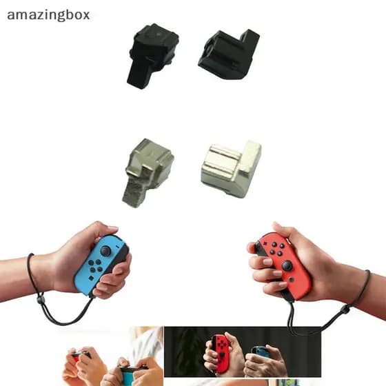 1 Par De Metal Lo Bule Para Peças De Reparo De Reposição Switch NS NX Joy-Con