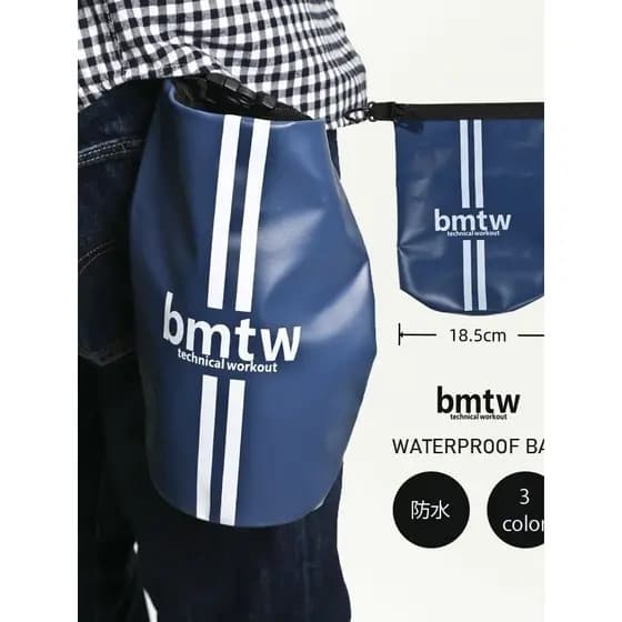 BODYMAKER Bolsa à prova d'água para atividades ao ar livre Rafting Praia Bolsa de armazenamento para celular Upstream Na