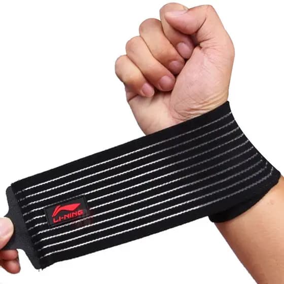 Repolho preço Li Ning pulseira esportiva bandagem pulseira elástica auto-adesiva bandagem basquete vôlei
