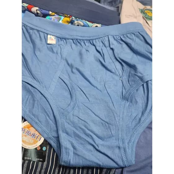 Toad Palace Masculino Spandex Cintura Pai Roupa Interior Abertura Frontal Confortável Respirável Cintura Alta Tamanho Gr
