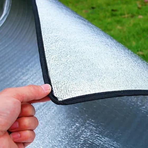 Tapete de almoço dobrável à prova d'água ampliado 3m X3m tapete à prova de umidade ao ar livre ultraleve tenda tapete de