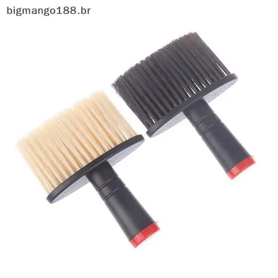 BIBR Profissional Macio Ne Rosto Espanador Escovas Barbeiro Cabelo Limpo Escova De Barba Salão Corte Cabeleireiro Ferram