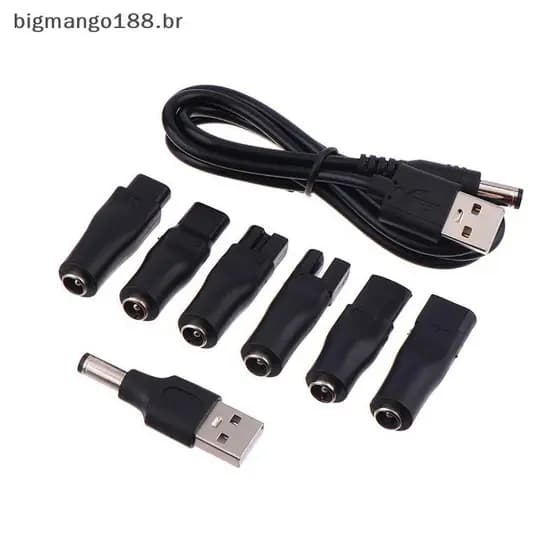 BIBR 1/6/7/8PCS Cabo De Alimentação De Substituição 5V Carregador Adaptador USB Adequado Para Todos Os Tipos De Máquinas