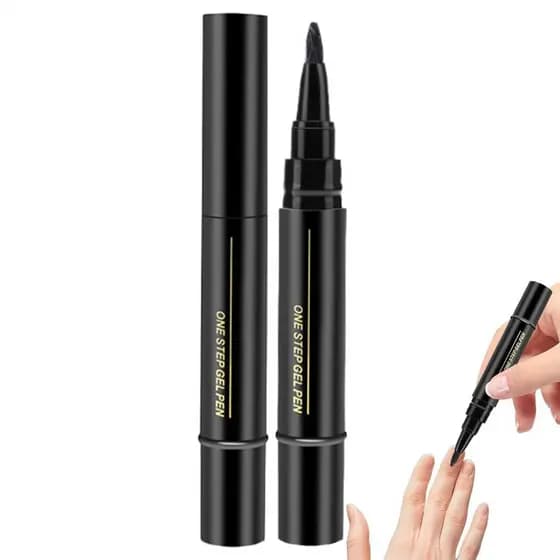 Caneta para Unhas - Canetas Artísticas - Caneta de Colorir de Secagem Rápida para Mulheres, Meninas, Família, Amigos W4E