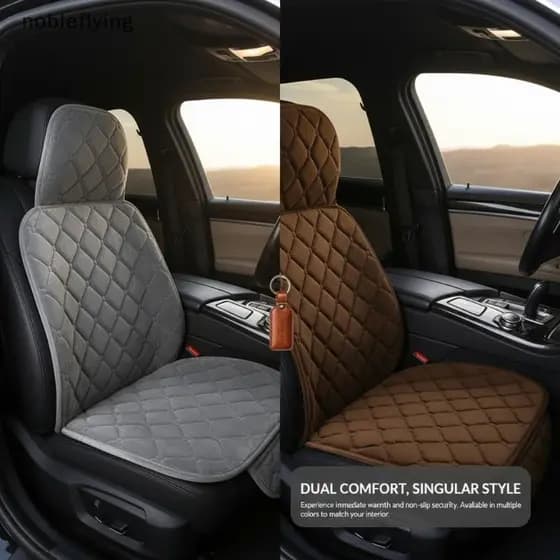 Almofada Universal Para Assento De Carro , Sem Barest , Tapete Macio , Capa Respirável Motorista , Acessórios Interiores