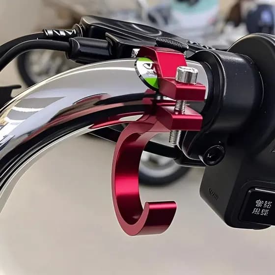 Gancho frontal especial para veículos elétricos, forte capacidade de carga, cesto de entrega em liga de alumínio para sc