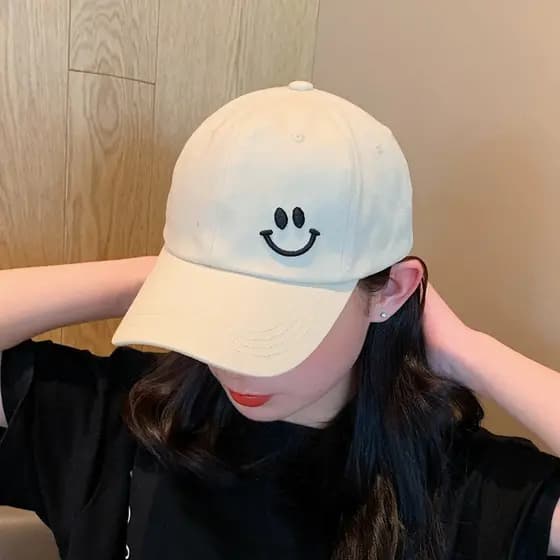 Boné de pico ins Street Wear feminino verão versão coreana All-Match moda rosto pequeno protetor solar chapéu adulto gua
