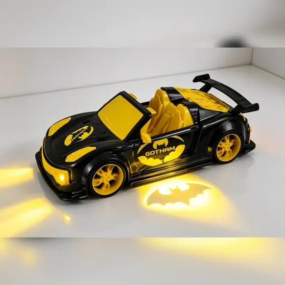 Carro Brinquedo Gotham Grande 37cm Kendy Presente Menino