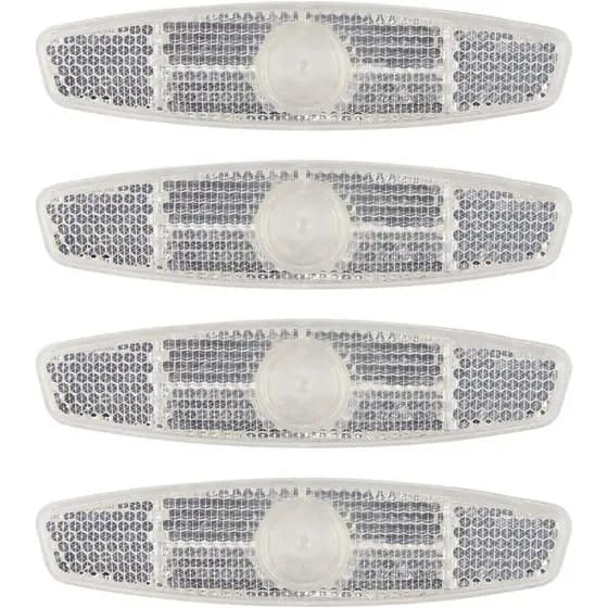 Refletores de Raios de Roda Cyberone 3 PCS para Bicicleta de Montanha e de Estrada, Decoração e Aviso de Segurança