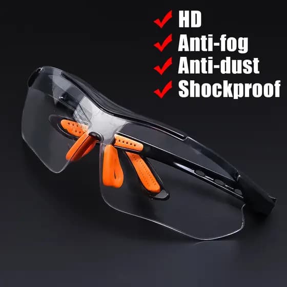 Óculos de ciclismo transparentes à prova de vento, adequados para os olhos masculinos, acessórios para atividades ao ar