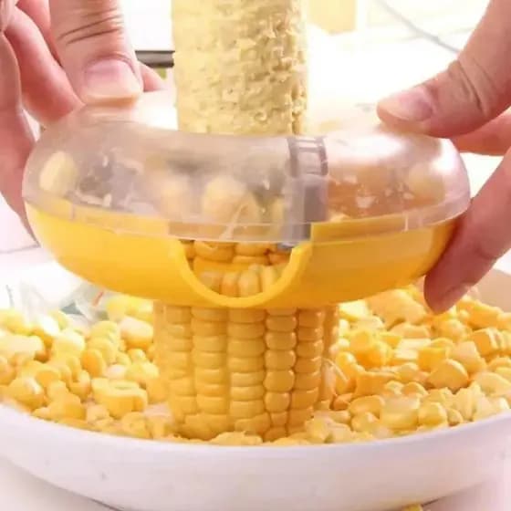 Descascador de Milho Verde Redondo para Cozinha e Alimentos