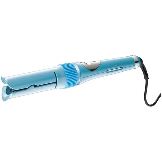 Modelador De Cachos MiraCurl 19mm Automático Nano Titanium Cachos Definidos BabylissPRO Azul Bivolt