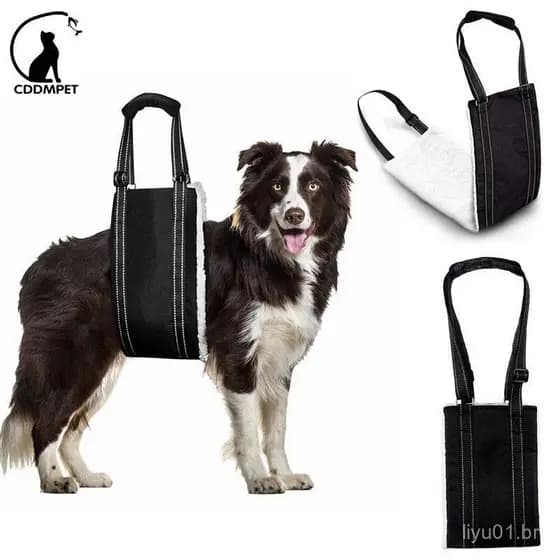 Cintos de Suporte para Cães com Alça, Levanta as Patas Traseiras e a Cauda, Pet YDIB