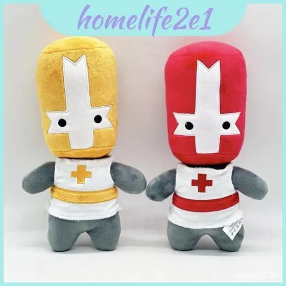 Único Crashers Castle Plush Colecionável Adorável Médico Personagem De Bicho De Pelúcia